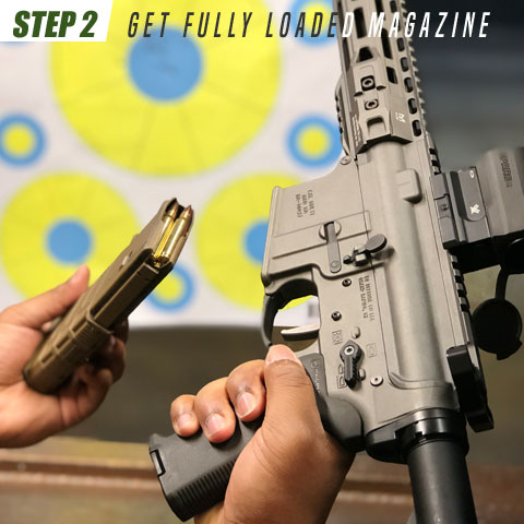 Prepare fully loaded magazine