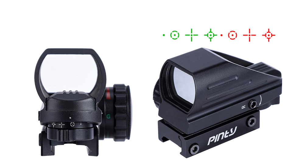 Pinty Red Green Reflex Sight