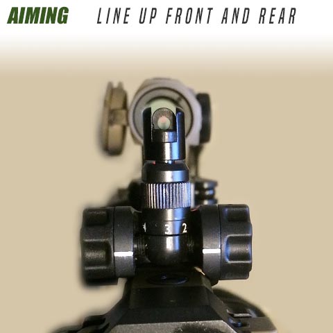 Line Up Front and Rear Sights