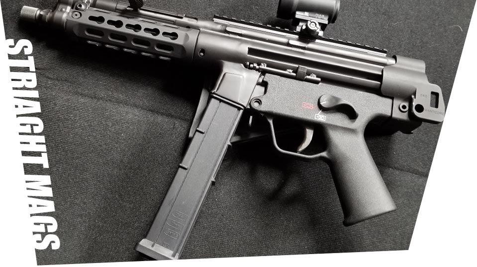Why do some guns still use straight magazines?