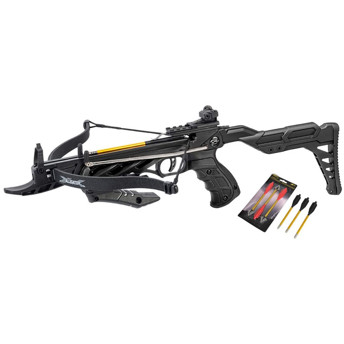 Isaazon 80lbs Self Cocking Pistol Grip Crossbow